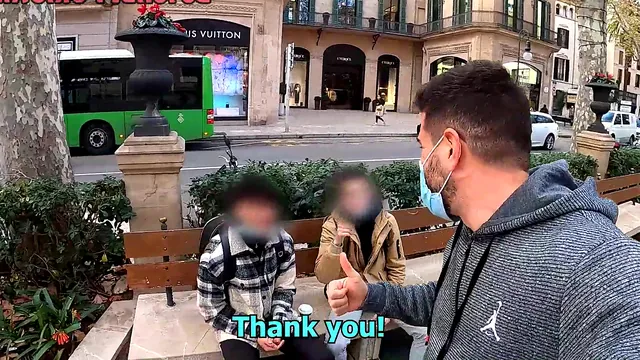 Rough Sex with a Spanish Fan Met on the Street in COVID Times