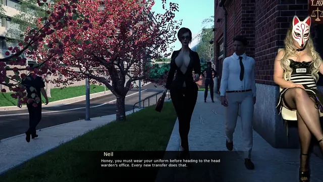 Episode 6 with the Uniformed Prison Guard in Stockings and Heels