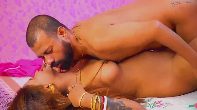 Hot Desi Wife Sudipa Wins Over Husband Antim with Anniversary Sex in Hindi