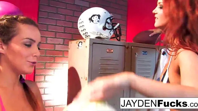 Jayden Jaymes and Jayden Cole Get Together for Lesbian Sex