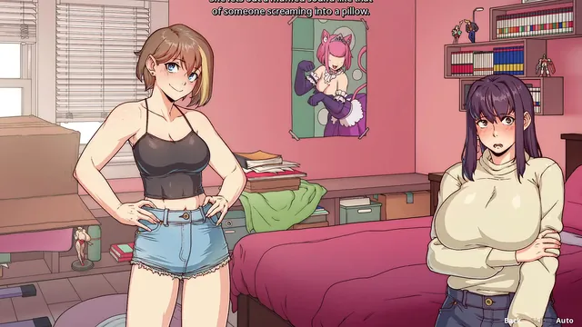 Amy Learns That Chloe Is into Girls in This Animated Yuri Game