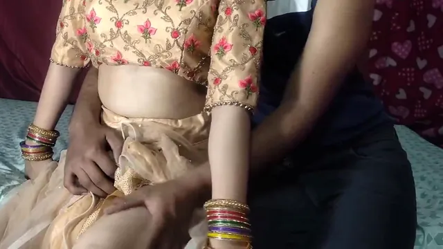 Devar Priyanshu Sharma Pounds Bhabhi Priyanka Sharma While Talking Hindi