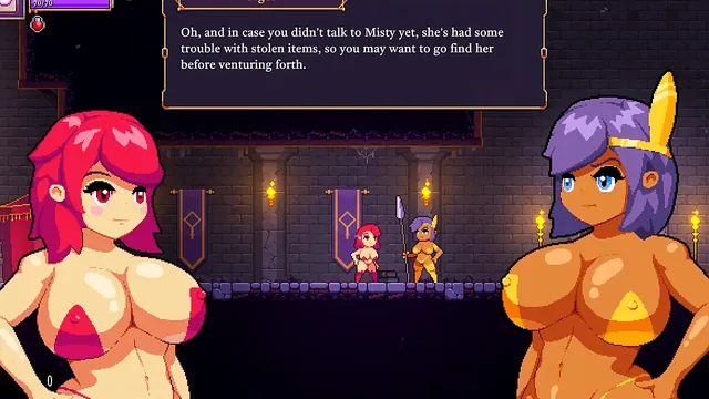 Scarlet Maiden Episode 1 With Strapon Lesbian Play and a Naughty Goblin