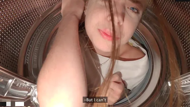 Stepsister Mihanika Is Trapped in the Washing Machine Again, Rescuers Arrive
