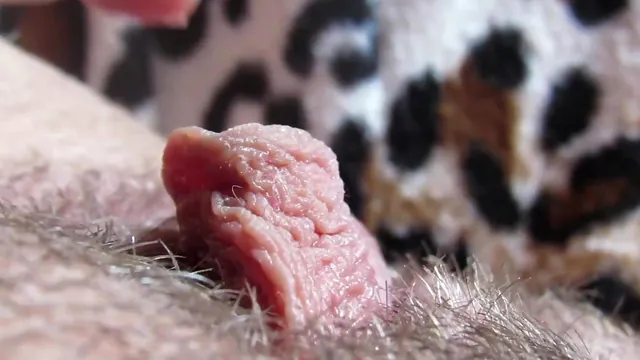 Extreme Close-Up of a Big Swollen Clit Throbbing up Close