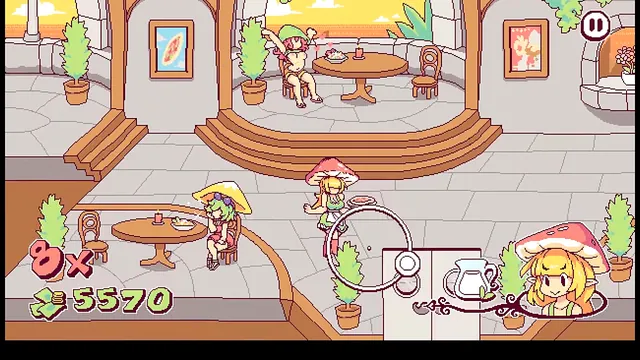 Futanari Di Funghi episode 2, a futa soaks her customers in cum