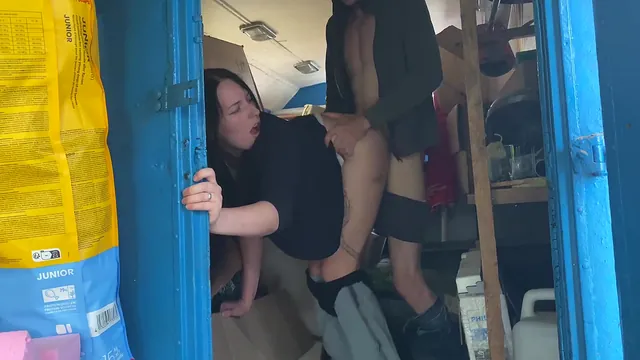 Warehouse worker Mtvdiary fucks manager Sweetandflow hard among the boxes