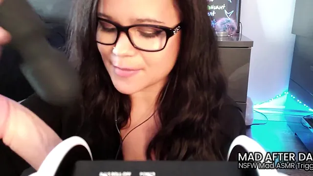 MadAfterDark Teaches an ASMR Sex Ed Roleplay with JOI and a Handjob