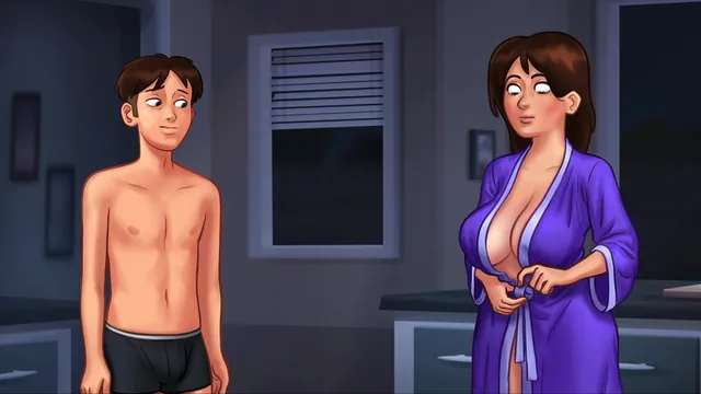 Stepmom Gets Off with Me in Summertime Saga Part 3