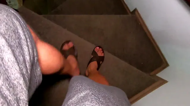Uber driver gets handled by an amateur MILF with a huge clit, femdom style