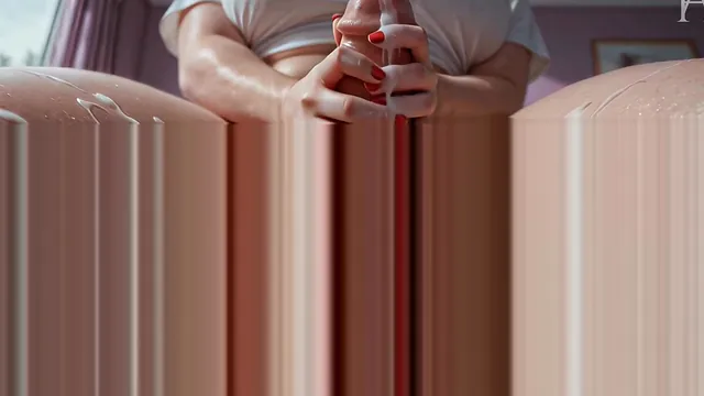 Huge Morning Wood Taken Care of in 3D Animation