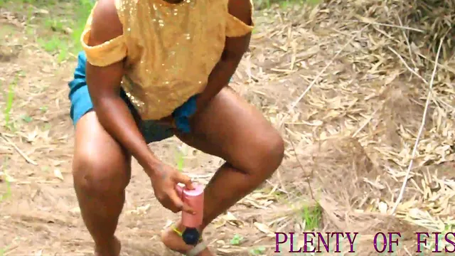Plenty Of Fish and Naughty Big Dick find their own Garden of Eden in Africa