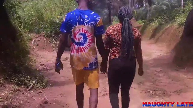 Firewood seller Bang King Empire has outdoor sex with ebony teen Fuckqueen