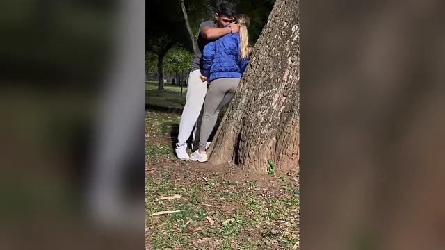 The trainer fucks GataaaSp in the car while her cuckold husband watches