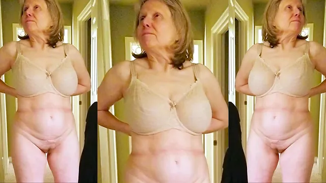 Curvy Mature Body with Big Tits in a Slideshow
