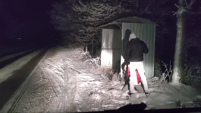 Redmystery Patrick fucks a hotwife by the roadside on the ride home