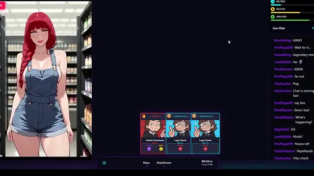Hentai Game Episode 3 Brings a Daring Handjob Right in the Mall