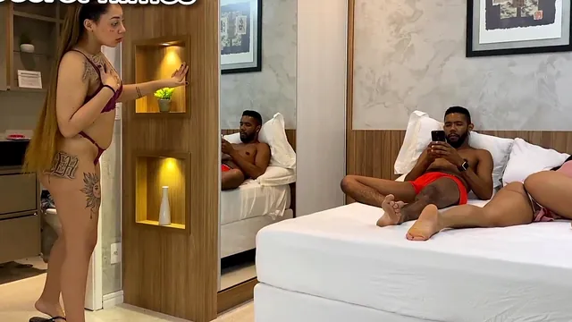 Blonde amateur ends up with a close friend's husband and it goes badly