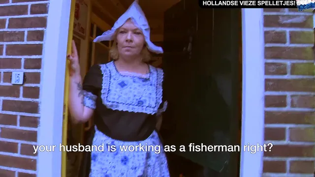 A Visit to a Dutch MILF That Ends with a Creampie
