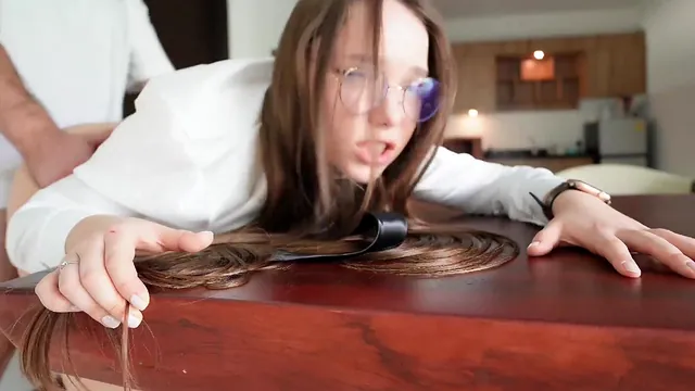 Valeria Sladkih and DeluxeBitch try an unusual therapy that turns into sex