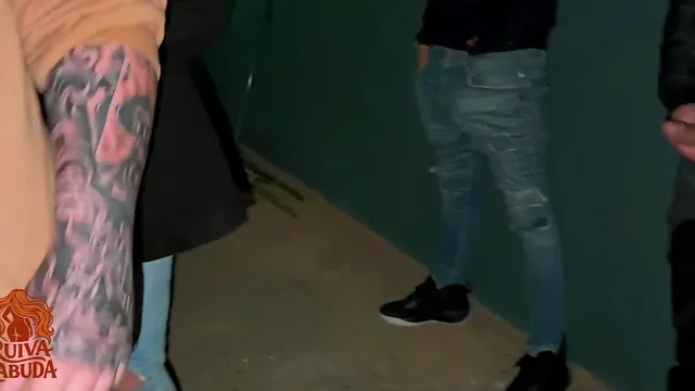 Two husbands bring their wives to a gas station for sex with strangers