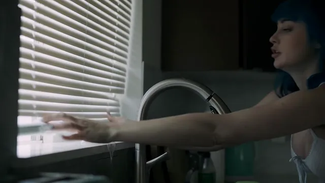 Wild Lesbian Sex Breaks Out Between Roommates After an Alien Creature Shows up
