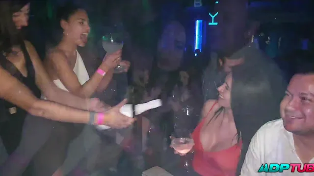 Apolonia Lapiedra has sex with a fan named Turbin at a Madrid disco