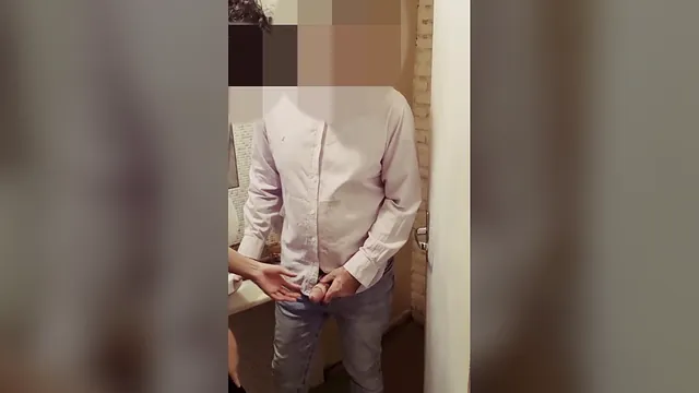Office Secretary Gets a Quick Bathroom Fuck with Her Coworker at the Sink