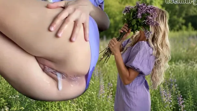 Horny MILF fingers herself to several squirting orgasms