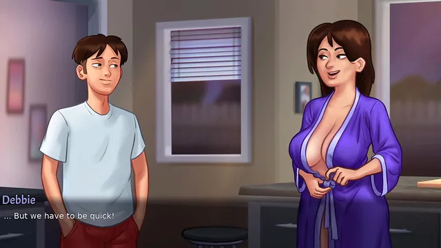 Every Debbie sex scene collected from Summertime Saga, part 5