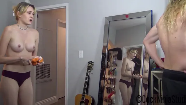 Step Mom SmartyKat314 Dresses Way Too Trendy, Cock Ninja Fucks Her