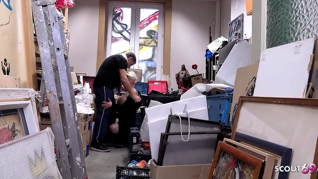 German MILF Mila Milan Takes Anal Backstage from Philippe Soine on a Model Job
