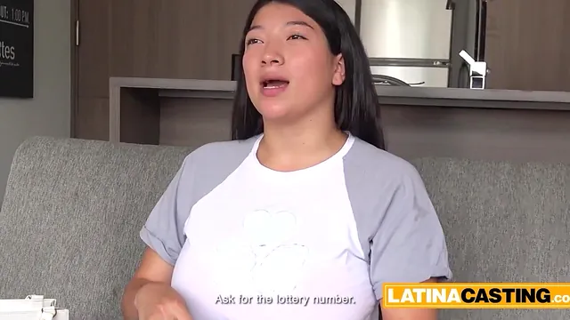 Big Tits Latina Kaori Slurps and Sucks Steven Hard Deep
