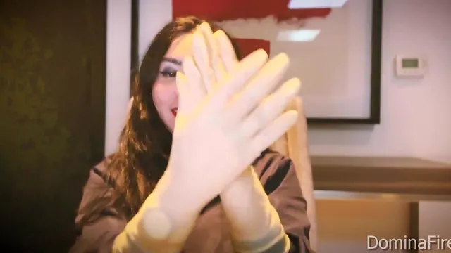 Nurse in Latex Surgical Gloves, ASMR Glove Fetish