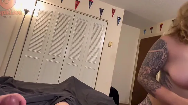 Blonde MILF Gives Sponge Bath to Sick Step Son