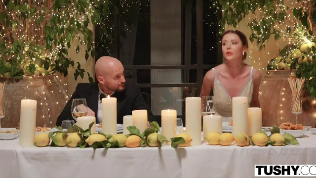 Runaway bride Sybil Kailena goes anal with Christian Clay before the wedding