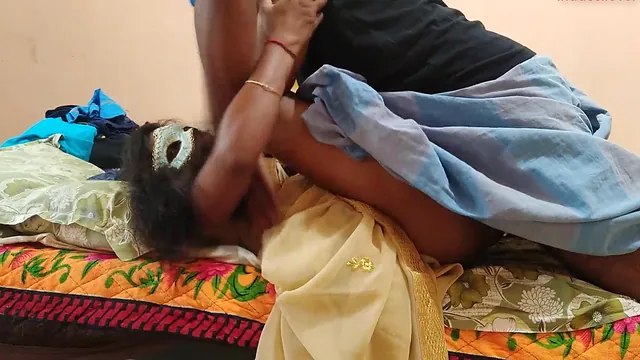 Guy takes the wife of his friend from behind and squeezes her breasts