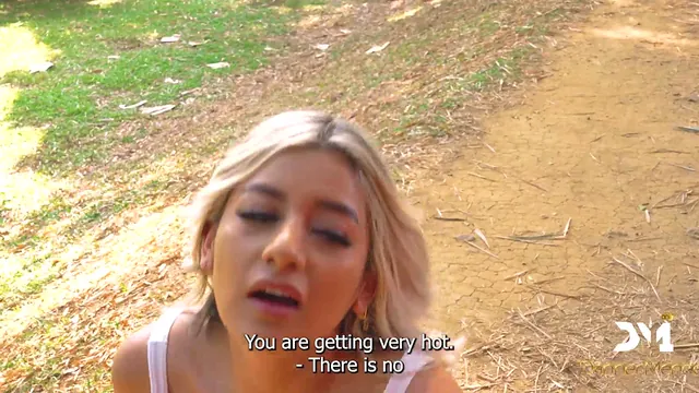 Danner Mendez has rough doggystyle outdoors with busty neighbor Natydelgado
