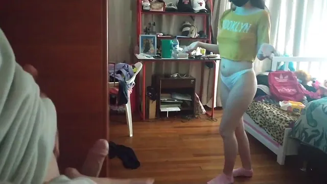 Jopy Laura dances in her underwear after getting fucked by Jopy