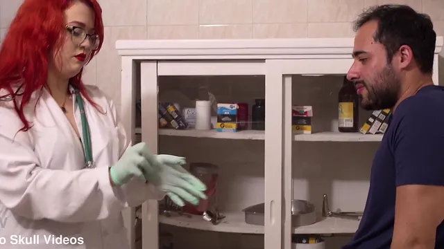 Latina Pornstar in Lingerie Gets Checked by the Doctor