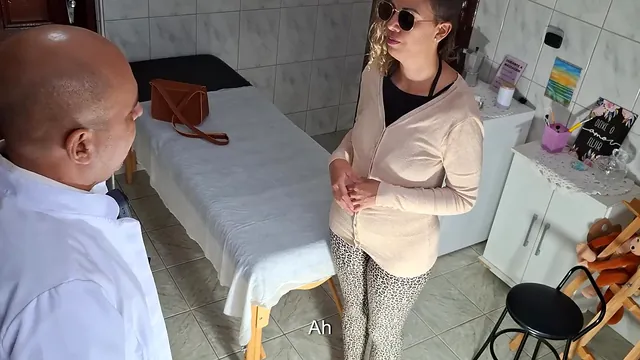 Gabi SweetCoupleStories and Victor SweetCoupleStories roleplay an anal checkup