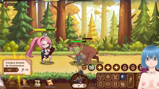 Full Demo Playthrough of the Isekai Waifu Overlord Game with Commentary