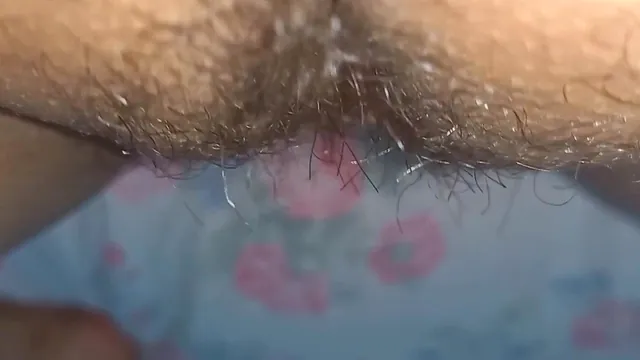 Close up of a big clit throbbing during teasing