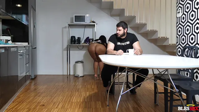 Magic Javi bangs the maid so her salary stays safe