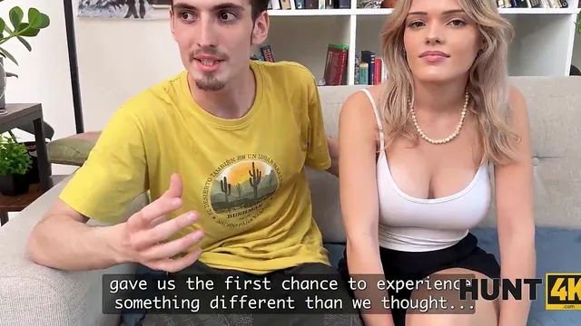 Useless Boyfriend Watches While a Blonde Gets Picked Up by a Stranger