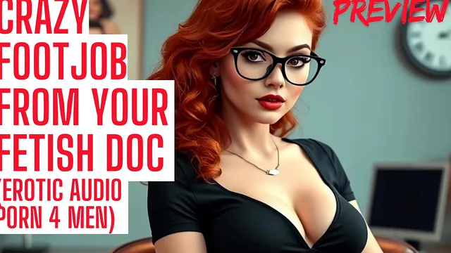 Orgasmicaudio plays a hot psychiatrist who finds out about your foot fetish
