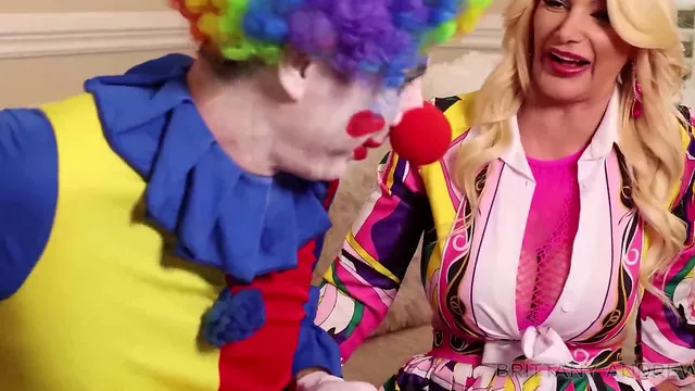 Brittany Andrews Throws a Kinky Milky Birthday Party with Ted E the Clown
