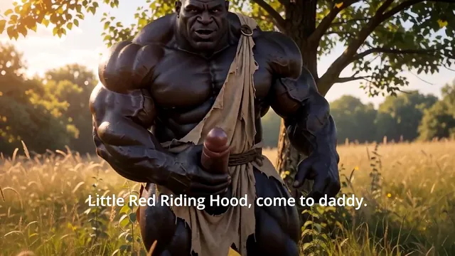 Red Riding Hood Meets the Black Wolf in Part One of This 3D Fairytale