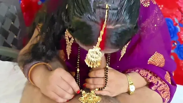 Indian village wife and Cauple95 share a wedding night in Hindi, part 2