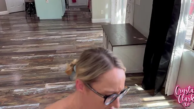 Crystal Clark Caught Skinny Dipping Outside by Oliver Faze